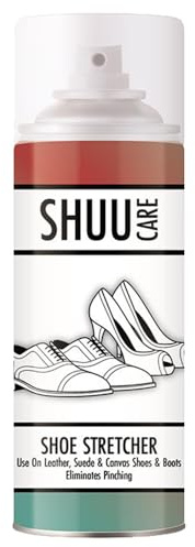 ZOPPER Shoes Stretcher Spray 250ml Stretches Stiff Shoes Use on Leather, Suede & Canvas Shoes & Boots Eliminates Pinching