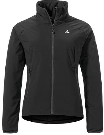 Schöffel Damen Ins Jacket Style Salza WMSs, funktionale Fahrrad Regenjacke mit 4-Wege-Stretch, MTB Jacke mit vorgeformter Passform und Belüftungsöffnungen