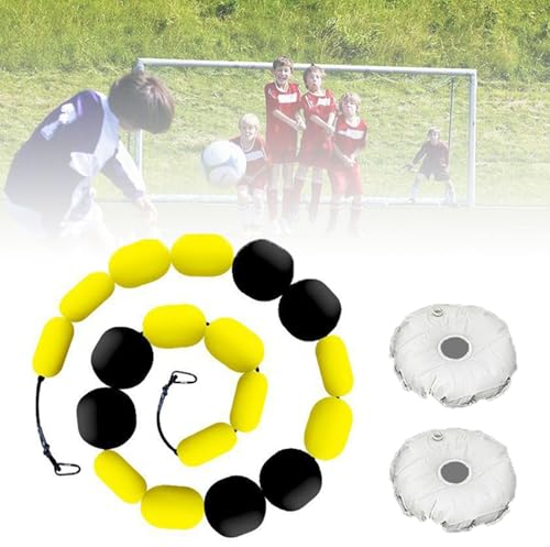 YZRDCXM 2,75 m Einzelleinen-Deflektor, Torwart-Abwehrausrüstung, Fußball-Kick-Trainer, Fußball-Trainingshilfen, Reflex- und Beweglichkeitstraining, for Kinder und Erwachsene, anwendbares