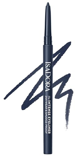 IsaDora The Intense Eyeliner - Vattentät Kajalpenna med 24h Timmars Hållbarhet (68 marine blue)