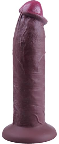 Grand gode réaliste de 24,5 cm, grand gode anal en silicone XL avec ventouse puissante, gode épais, gode noir, gode portable, jouet sexuel adulte pour hommes, femmes et couples