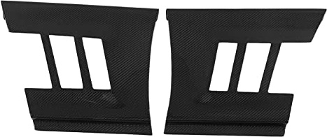 Brilluxa Side Mutguard - Protection anti-éclaboussures pour pare-chocs - Paire de protections anti-gouttes en fibre de carbone pour modification vers la droite