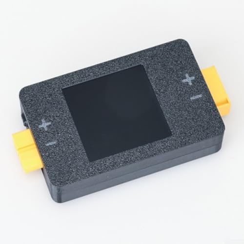 8-150 V DC Coulomb Meter amperometro bidirezionale e tester di capacità della batteria con monitor di tensione corrente, tester di potenza di carica di scarica, amperometro volt (nero)
