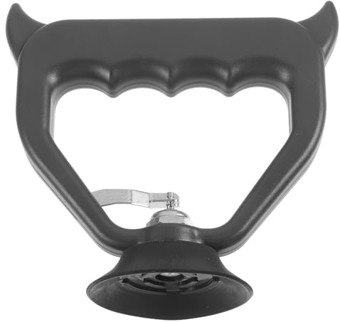 RUNROTOO Estrattore Ammaccature a Ventosa da 60mm, Strumento Portatile la Rimozione Ammaccature Auto, Utensile Robusto in Plastica e Gomma per Riparazione Carrozzeria Fai-da-Te