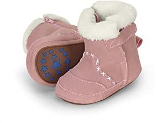 Sterntaler Mädchen Baby Stiefel mit Reißverschluss, geranie, 17-18