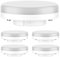 ledscom.de 5 ampoules LED GX53, blanc chaud (2700 K), 4,2 W, 372lm, 96°, mates