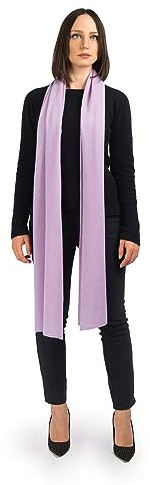 DALLE PIANE CASHMERE Écharpe Femme 100% Cachemire - Lilas