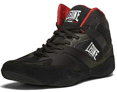 LEONE 1947, Scarpa Fighting Luchador, Unisex – Adulto, Nero, 42, CL130