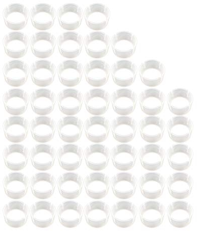 Linian Lot de 50 Ballon Connecteurs Arch Clip Boucle de Ballon, Connecteurs pour Décoration de Mariage, Fête d'anniversaire