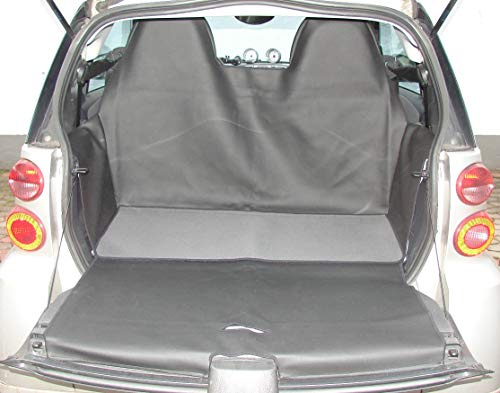 MisterDotCom Kofferraumabdeckung Hundeschutzdecke Hundeschutz smart fortwo 451 neues Modell 2007-2014