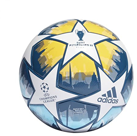 adidas Ball UCL LGE Sp, White/Panton, H57820, 4 EU