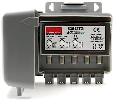 Emme Esse amplificatore dal palo per segnali TV, LTE Free 5G