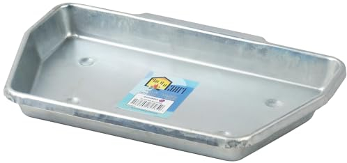 Sterling Ventures 18 Traditional Fireside Galvanised Rectangular Ashpan Ash Collect Tray for Wood Fireplace Bakeware Open Fire Indoor & Outdoor Use