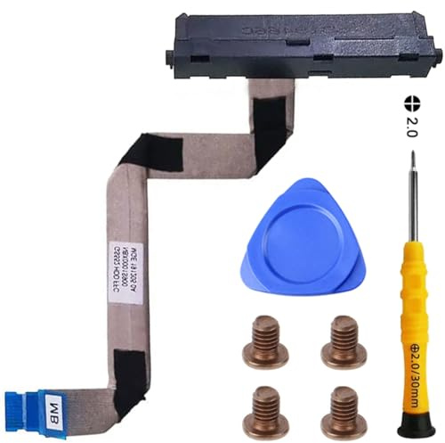ZHUROUPU 7 Stück SATA Festplattenkabel HDD Stecker für IdeaPad 3 15IIL05 3-15ARE05 3-15IML05 (81WE00W0RM) 3-15ITL05 S350-15 V15 G1-IML GS552 NBX0001S900 5C10S30052