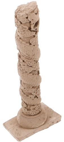 Levemolo Römische Säule Aquarium Deko Wasserfeste Zement Säule Für Fischbecken Einzigartiges Landschaftsornament Mit Versteckmöglichkeiten Für Fische Für Kleine Und Große Aquarien