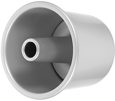 MUCKLILY Aluminum Alloy Round Cake Pan Set Removable Bottom, 4-inch High Non-Stick DIY Baking Mold for Cheesecake and Muffin Baking, 3pcs Metal Cake Pans for Kitchen Use