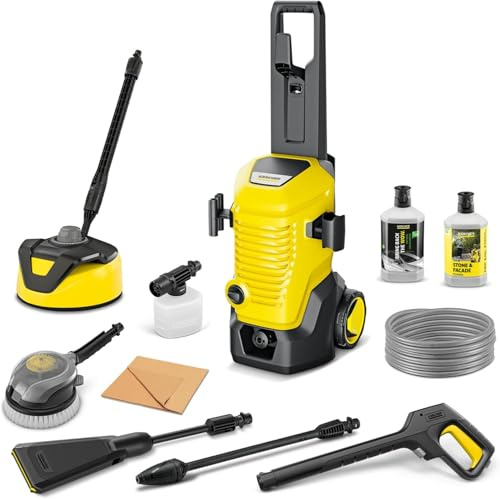 Kärcher K 5 WCM Flex eco!Booster Car & Home High-Pressure Washer | Flow rate: 500 l/h, coverage: 40 m²/h, weight: 18.7 kg, flexible high-pressure hose, eco!Booster, Car & Home kit