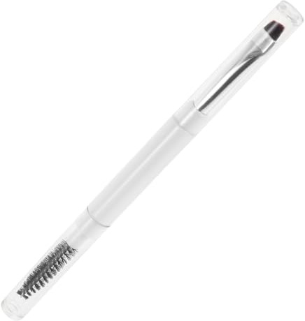 HINTRMENT Pinceau Maquillage Double Embout Brosse à Sourcils Spirale et Pinceau Applicateur Doux Format Portable Outil Multifonction pour Mise et Extension des Sourcils et Brosse à Cils