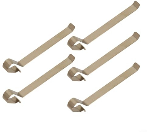 Set di 5 molle a pressione in metallo per pulsanti Geberit, copertura di ricambio compatibile con modello 127 130 140, durevole, facile da installare per cassetta WC