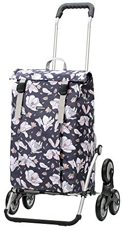 Andersen Shopper Royal als Treppensteiger und 37 Liter Einkaufstasche Basil Magnolia rosa, wasserdicht