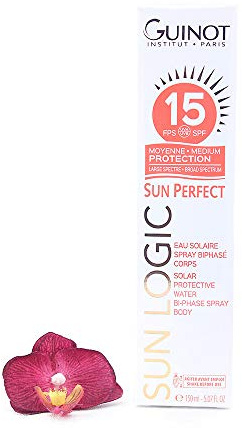 GUINOT Sun Perfect Solar Protective Water Bi-Phase Body Spray SPF 15, 150 ml