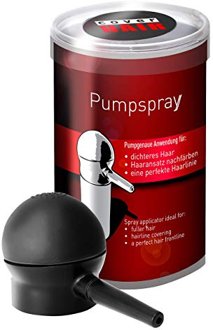COVER HAIR Pumpsprayaufsatz für Schütthaar-Dose, Streuhaar in der Größe 14g