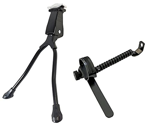 Red Loon Zweibeinständer 26/28 Zoll Fahrradständer Doppelständer + Lenkungsdämpfer 28-63mm