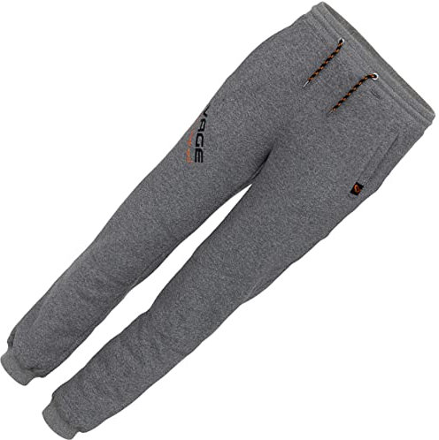 Savage Gear Junior Jogger, Angelbekleidung, Angel-Jogger, Unisex, Grau, Junior 14-16
