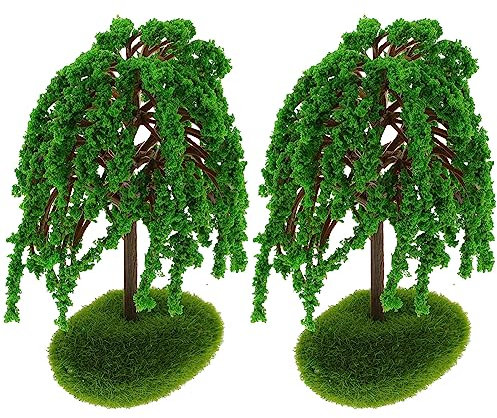 BESPORTBLE Künstliches Miniatur-baummodell Simulationspflanzenmodell Mini-pflanzendekor Für Miniatur-dioramabäume Landschaftsspielzeugbäume
