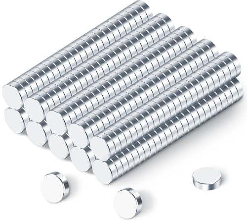 240 Stück Mini Magnete Klein, 5mm x 2mm Neodym Magnete Extra Stark, Magneten Rund Kühlschrankmagnete für Whiteboard, Magnettafel, Pinnwand, Kühlschrank, Büro, Schule