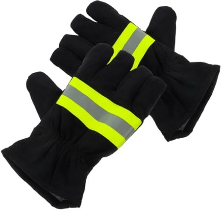 TEHAUX Ignifuges de Protection Thermique pour Pompiers Isolation Renforcée Résistants Chaleur Équipement de Lutte Feu Unique
