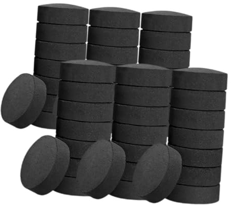 Homoyoyo 70 Piezas Pastillas de Natural para Barbacoa Tabletas Encendido Rápido para Parrillas y Fogatas al Aire para Camping y Picnics