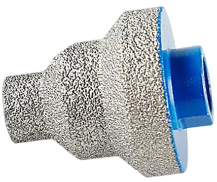 Punte Per Smusso Per Smussatura - Punta Perr Trapano Svasatore Smerigliato Da 6,1x5 Cm, Attacco Utensile Manuale | Piastrella Marmo Vetro Granito Ceramica Foro Ingrandimento Modellatura Rifilatura