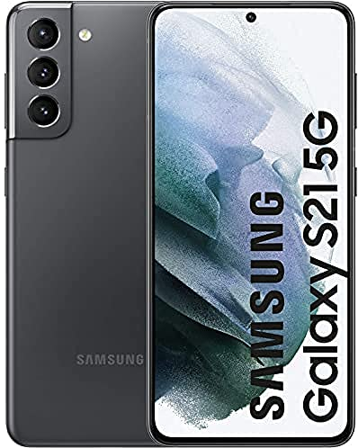Samsung Smartphone Galaxy S21 Ultra 5G, Display 6.8 Dynamic AMOLED 2X, 4 fotocamere posteriori, 256 GB, RAM 12GB, Batteria 5000mAh, Dual SIM+eSIM, (2021) [Versione Italiana], Argento (Phantom Silver)
