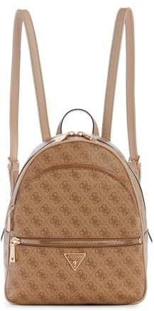 GUESS Damen Manhattan Großer, Rucksack, Latte-Logo, Einheitsgröße