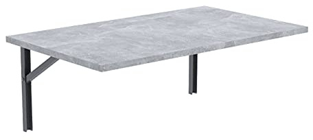 AKKE Tavolo Pieghevole da Pranzo Tavolino a Muro da Cucina Salvaspazio Richiudibile