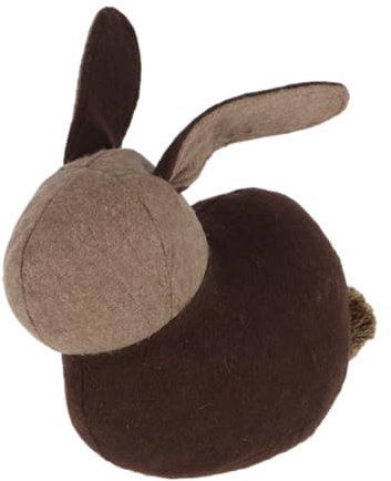 Fabric Door Stop Heavy - Rope Knot or Animals, Homely & Decorative Weighted Door Stop, Interior Doorstop Stopper (Rabbit Doorstop)