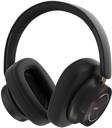 DALI IO-12 – Over-Ear Hi-Fi-Kopfhörer mit SMC-Treiber, ANC & Dual Sound Modes – Kabellos mit 35h Akkulaufzeit, USB-C, Bluetooth 5.2