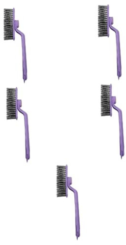 Amosfun 10 Stk Fugenreinigungsbürste kloreiniger wc badezimmer reinigungsbürste Reinigung für den Haushalt langen Griff Schuhbürste Becherbürste Fugenbürste rotieren Stahlwolle pp