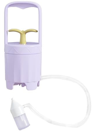 demaxiyad Aspirateur nasal pour ,Aspirateur nasal pour ,Suceur de nez de dessin animé manuel - Aspirateur nasal anti-reflux avec pointe souple, ventouse nasale portable pour garçons et filles