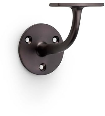Alexander & Wilks Dark Bronze Handrail Bracket - AW750DBZ