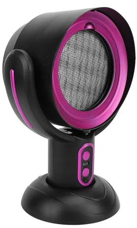 Portable Range Hood, Portable Kitchen Exhaust Fan Kitchen Exhaust Fan Portable Range Hood Negative Ion 2 Gears Quiet Desktop Portable Kitchen Exhaust Fan with Detachable Cooling (Golden) (Purple)
