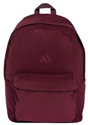 adidas Unisex Essentials Material Backpack, maroon/amazon red, One Size