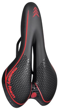 Haodream Coussin de siège de vélo, selle de vélo ergonomique épaissie pour l'entraînement en plein air et les loisirs. Durabilité, coussin de siège de VTT, selle de vélo polyvalente