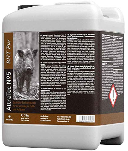 ATTRATEC No. 5 Buchenholzteer Pur 3 Kg Kanister