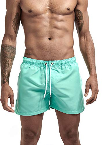 LikeJump Costume da Bagno per Uomo Pantaloncini per Nuoto Spiaggia Mare Piscina Sportivi Palestra con Tasca