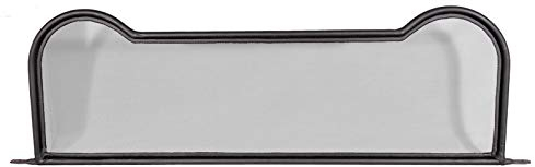PureWind Windschott kompatibel mit Audi TT Typ 8N Baujahr 1999-2006 (Schwarz) – Windschott Universal mit Anbaumaterial inkl. Tasche
