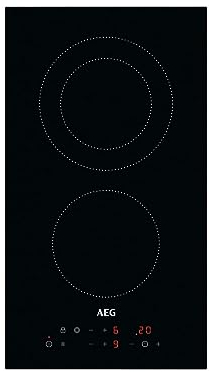 AEG Domino HRB32310CB Plaque de cuisson vitrocéramique autonome 30 cm