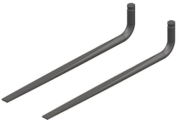 Blue Ox BSW4058 2-Point Hitch Replacement Spring Bar Kit - 800 lb. Rated.