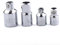 Fongmore Kit convertitore riduttore adattatore jack a cricchetto quadrato da 4 pezzi 1/2 a 3/8 adattatore per presa da 3/8 a 1/2 adattatore da 3/8 a 1/4 (colore argento)